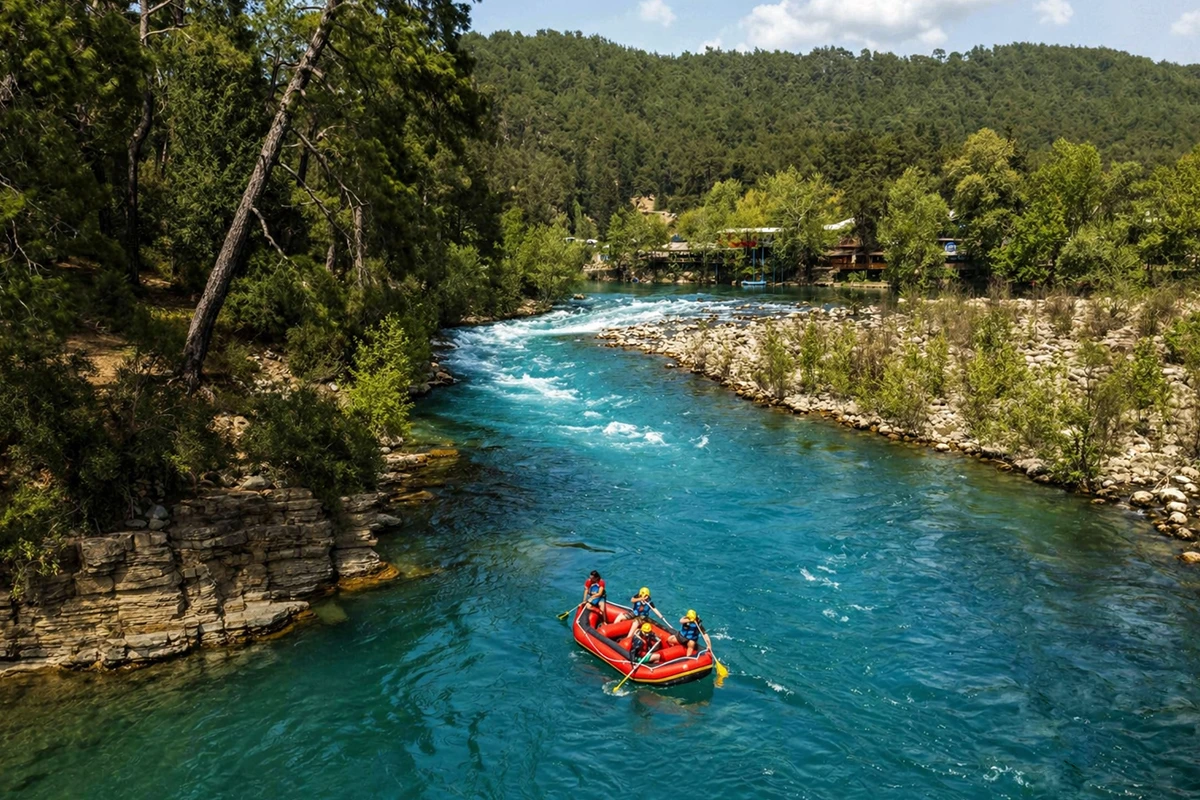 Köprülü Kanyon Milli Parkı Kamp Alanı